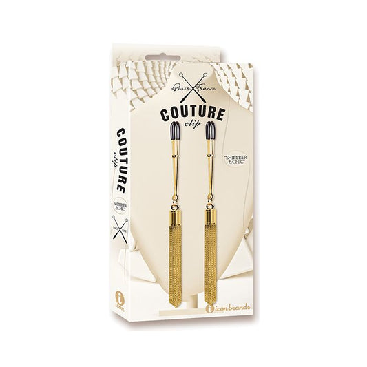 Couture Clips Luxury Nipple Clamps - Shimmer & Chic