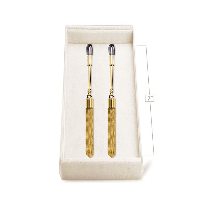 Couture Clips Luxury Nipple Clamps - Shimmer & Chic