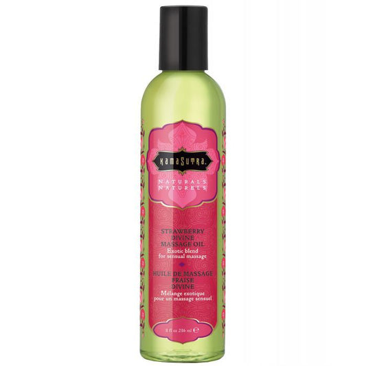 Kama Sutra Naturals Massage Oil - Strawberry
