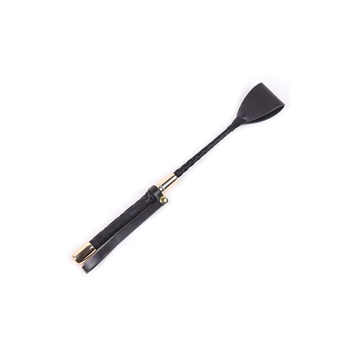 Plesur 12" Riding Crop - Black