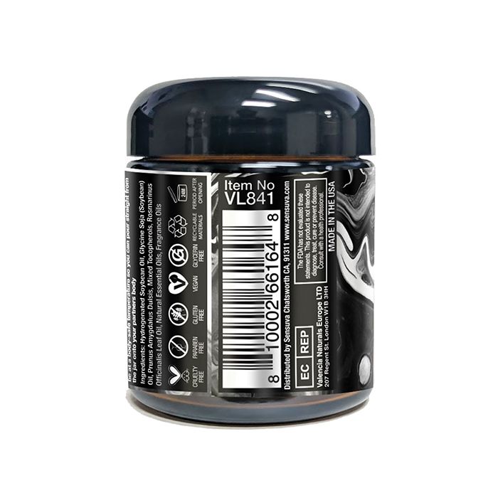 Sensuva Hero Dark Temptation Luxury Candle - 4 oz Ocean & Forest