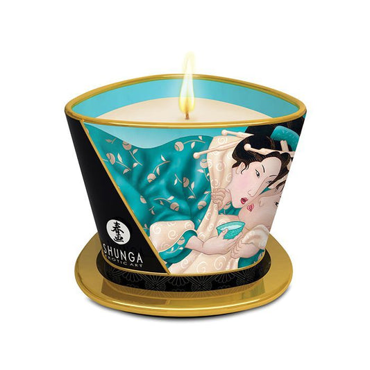 Shunga Massage Candle - 5.7 oz Island Blossoms
