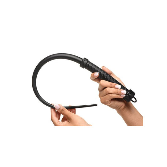 Master Series Viper Tail Silicone Whip - Black